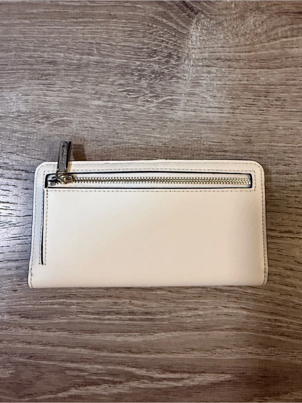 Kate Spade Staci Large Slim Bifold 3DButterfly Wallet Cream Multi